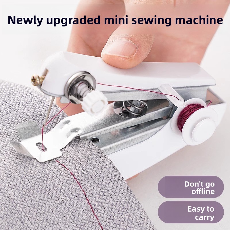 Портативная ручная швейная маш – обзор и цена Mini Electric Sewing Machine Handheld