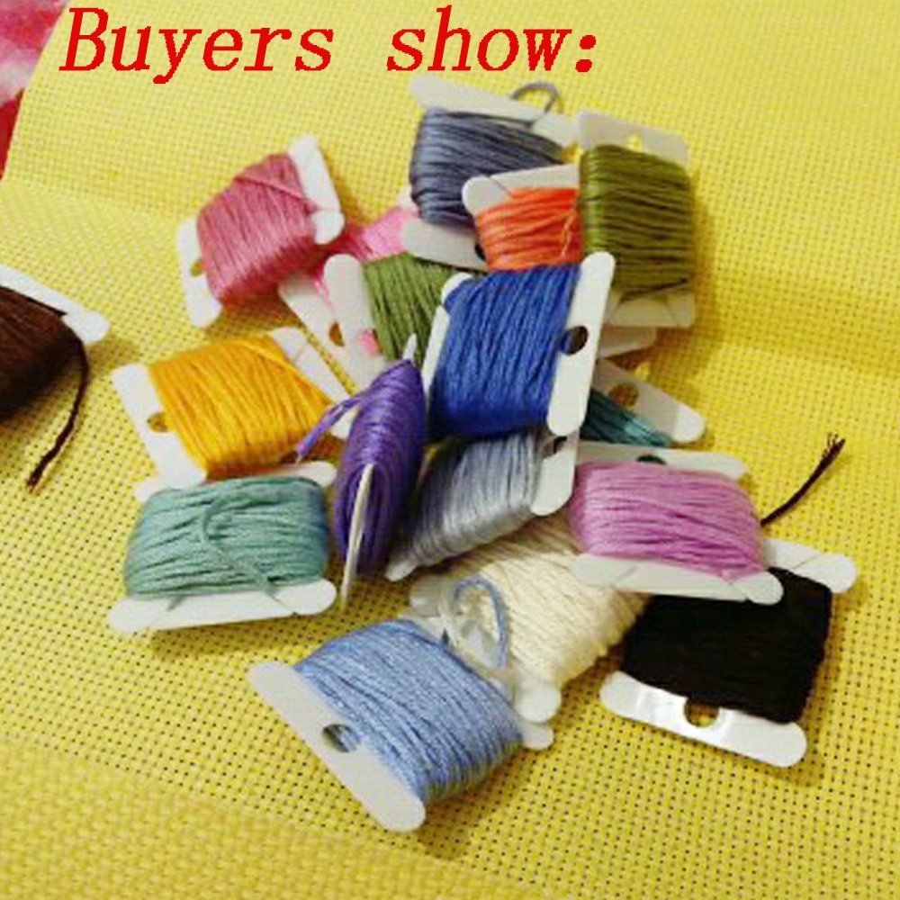 Пластиковые шпульки для ниток  – обзор и цена Cotton Embroidery Thread Skeins