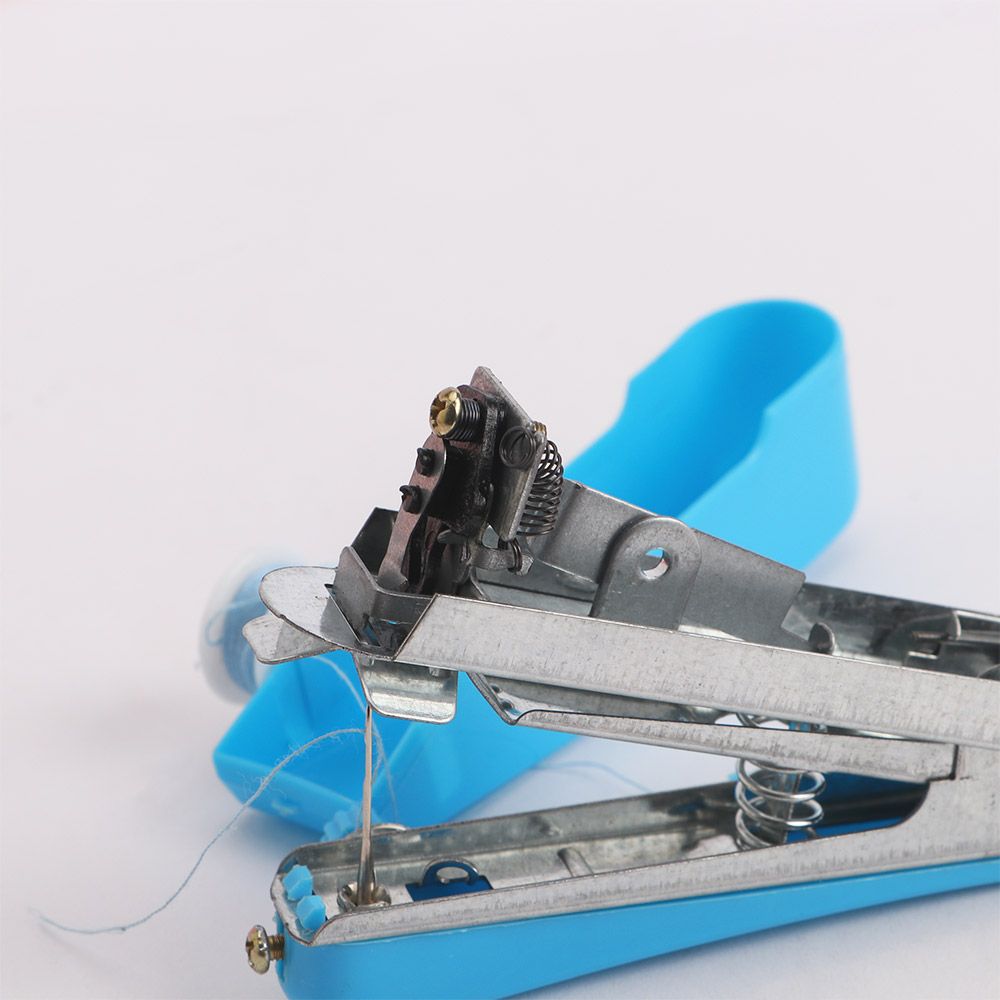 Цвет отправляется случайным об – обзор и цена Mini Electric Sewing Machine Handheld