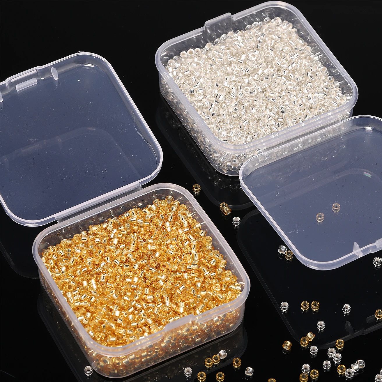 2,5 мм бусины в штучной упаков – обзор и цена Glass Seed Beads 2Mm Jewelry Making