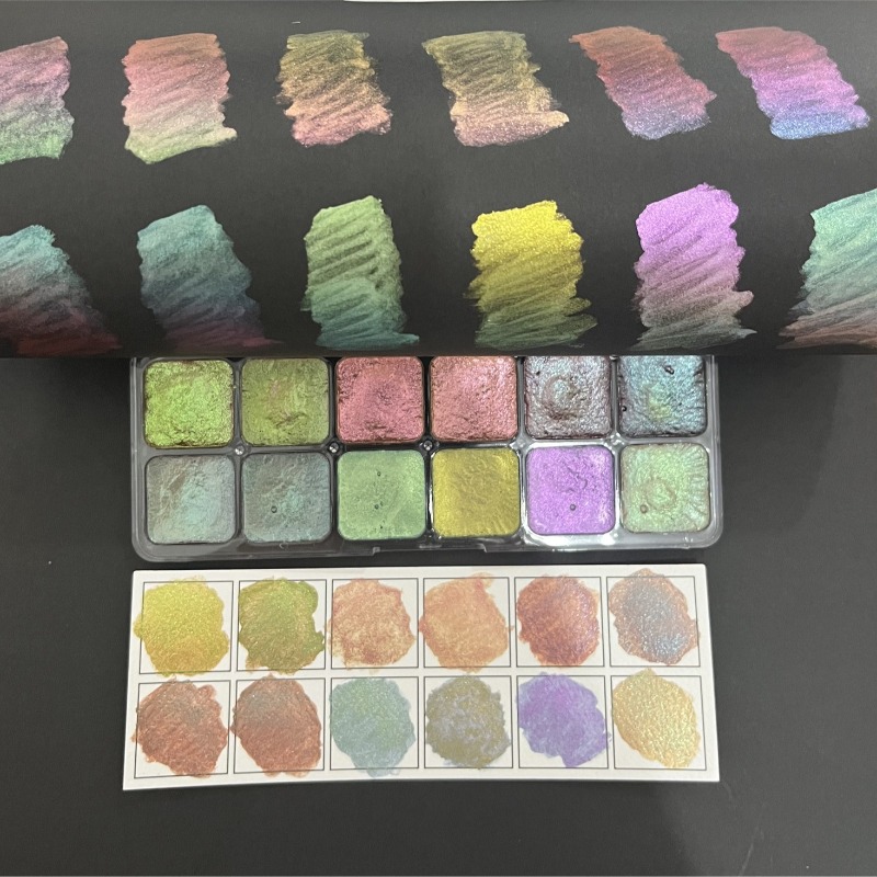 Твердая акварельная краска «Ха – обзор и цена Watercolor Paint Set Solid Pigment