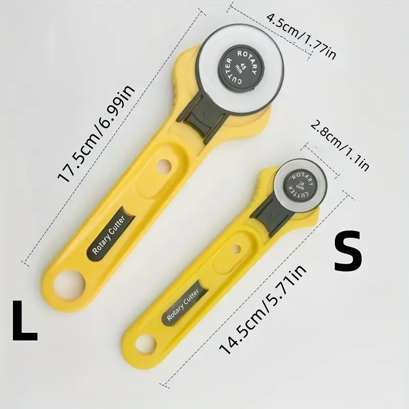 28/45 мм роторный резак, лезви – обзор и цена Rotary Cutter For Fabric 45Mm