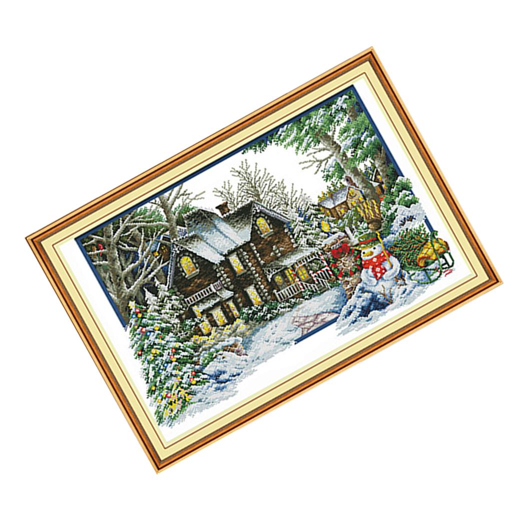 Штампованный набор для вышивки – обзор и цена Cross Stitch Stamped Kits Beginners