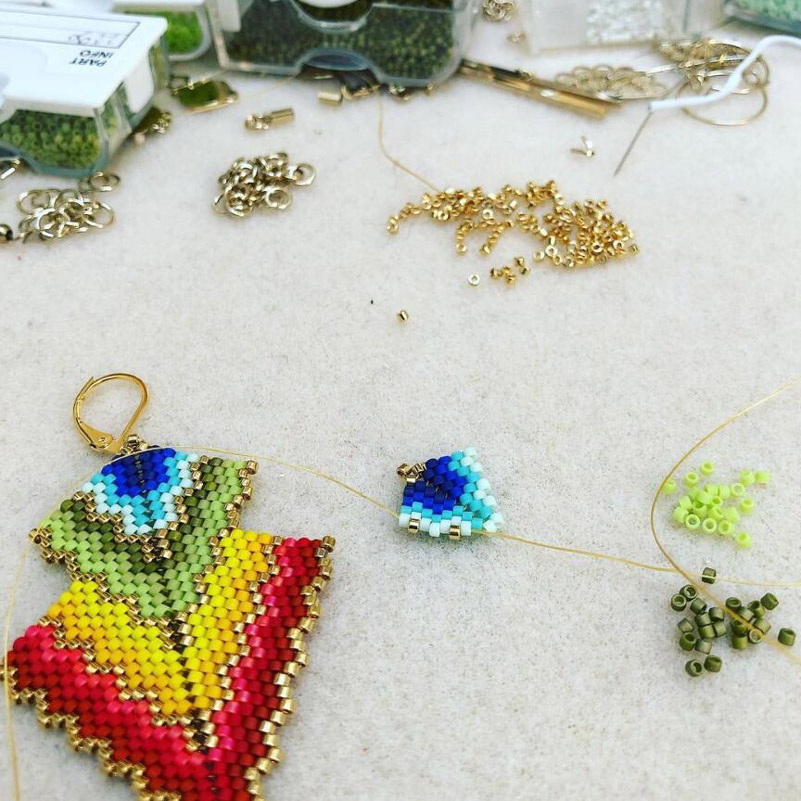 Стеклянные бусины MKU, металли – обзор и цена Glass Seed Beads 2Mm Jewelry Making