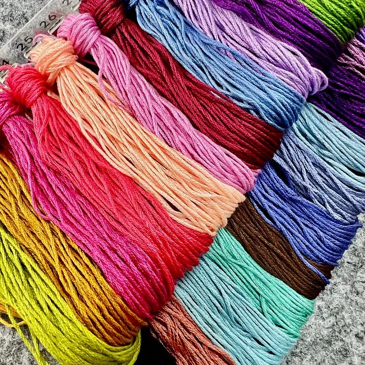 [ZZ8369-Стол под звездами] Наб – обзор и цена Cotton Embroidery Thread Skeins